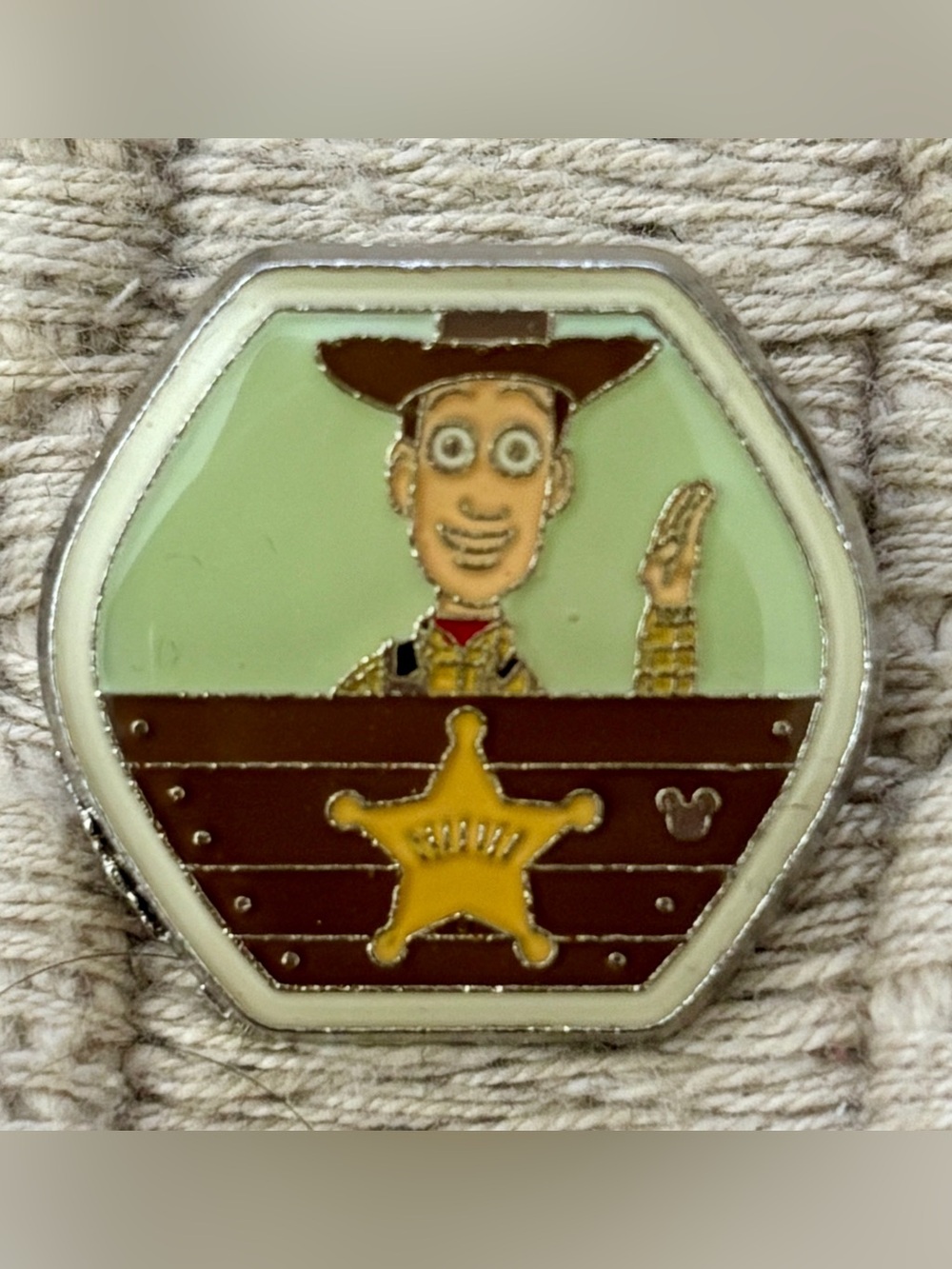 DISNEY 2015 Hong Kong Disneyland Toy Story Woody Ferris Wheel Pin